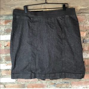 Avenue Denim Mini Skirt Jeans Virtual Stretch